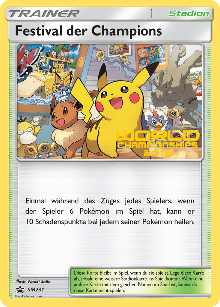 Champions Festival — SM Black Star Promos SM231