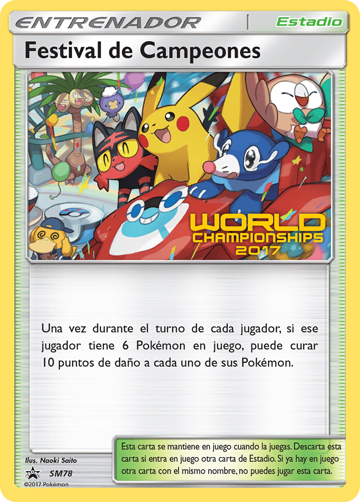 Champions Festival — SM Black Star Promos SM78