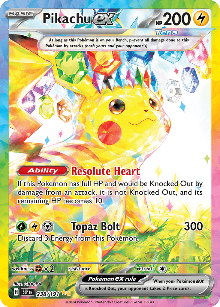 Pikachu ex (Special Illustration Rare)