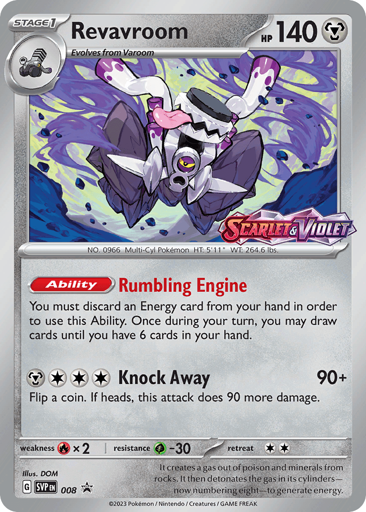 Revavroom — Scarlet & Violet Black Star Promos 8