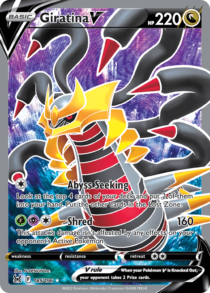 Giratina V — Lost Origin 185