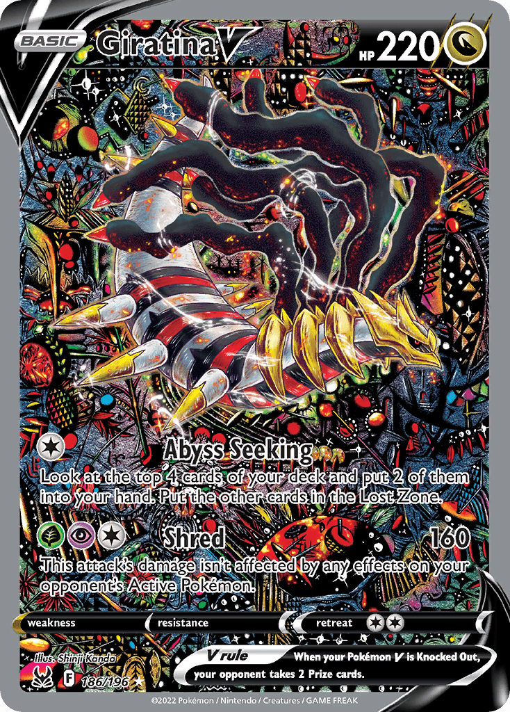 Giratina V — Lost Origin 186