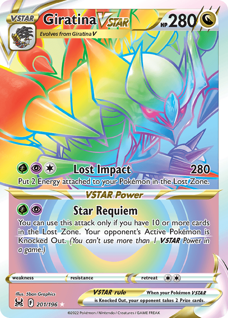 Giratina VSTAR — Lost Origin 201