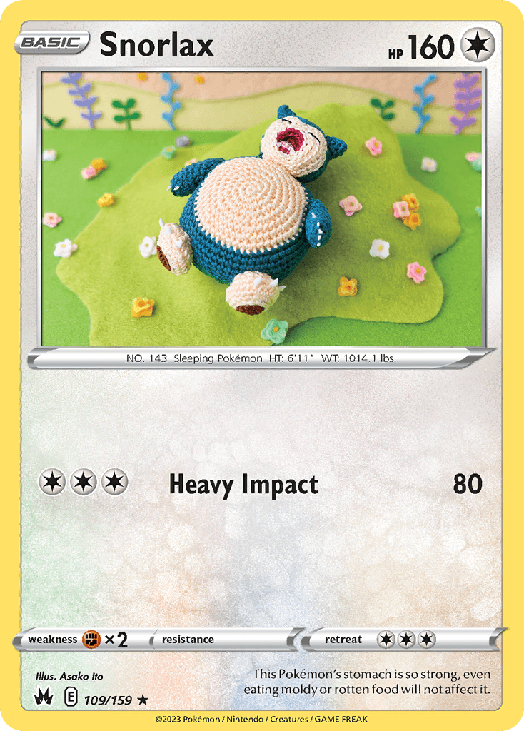Snorlax — Crown Zenith 109