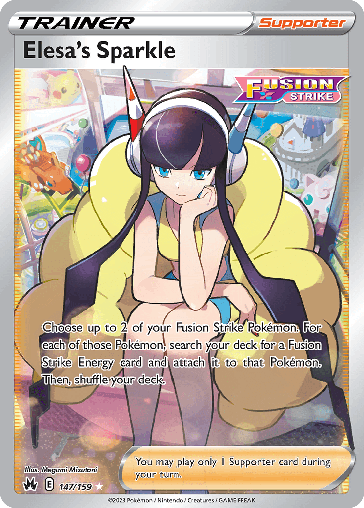 Elesa's Sparkle — Crown Zenith 147