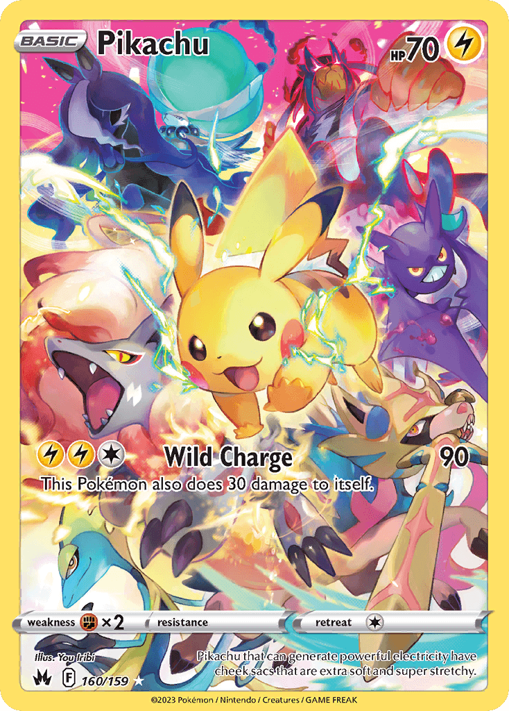 Pikachu — Crown Zenith 160