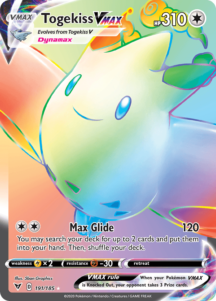 Togekiss VMAX — Vivid Voltage 191