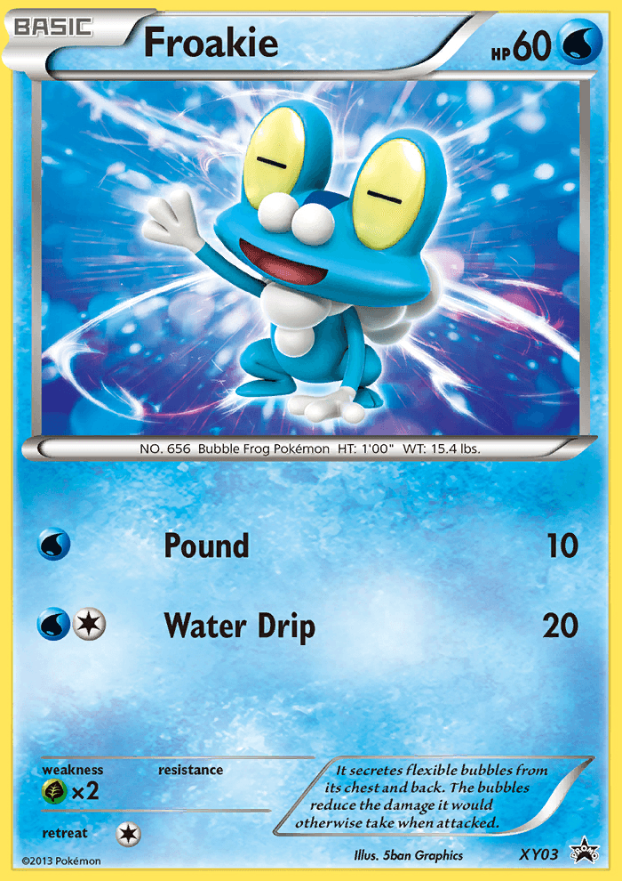 Froakie — XY Black Star Promos XY03