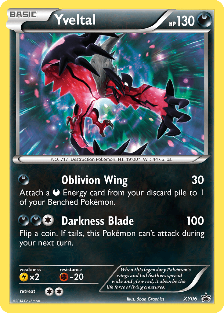 Yveltal — XY Black Star Promos XY06