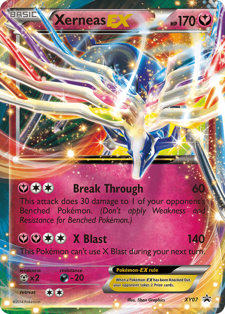 Xerneas-EX — XY Black Star Promos XY07