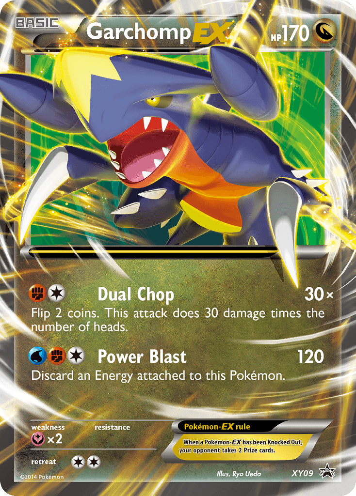 Garchomp-EX — XY Black Star Promos XY09