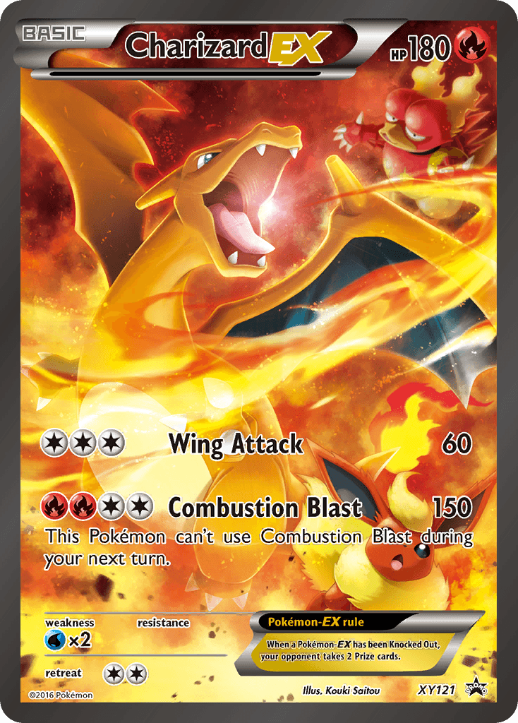 Charizard-EX — XY Black Star Promos XY121