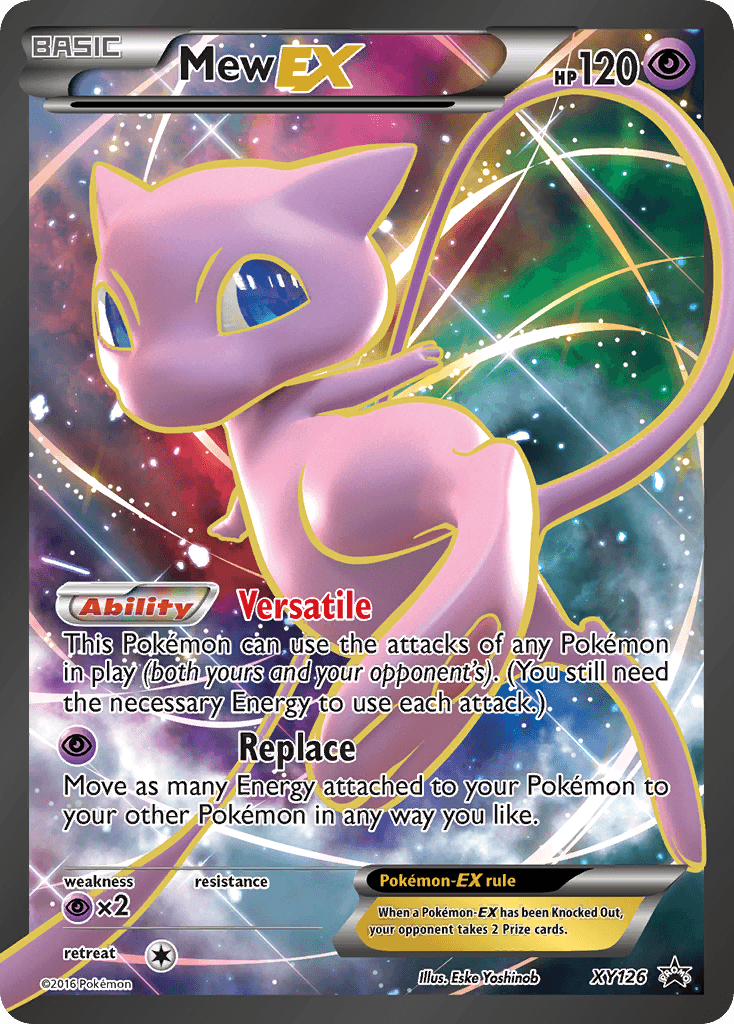 Mew-EX — XY Black Star Promos XY126