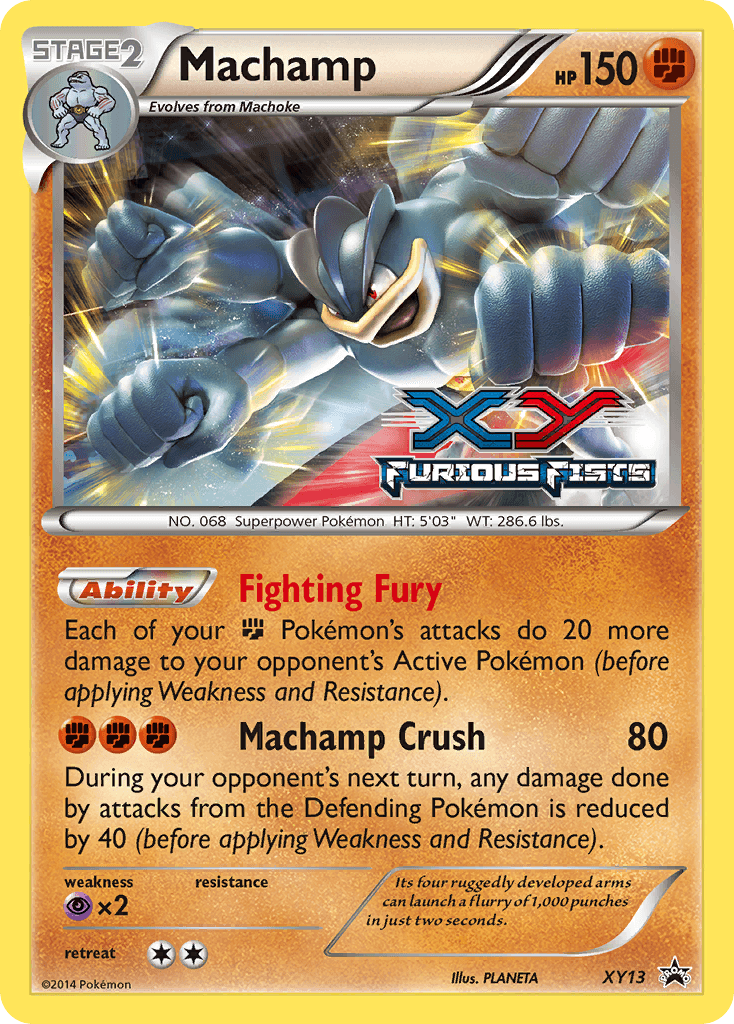 Machamp — XY Black Star Promos XY13