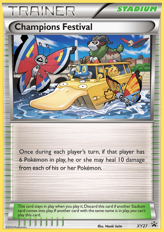 Champions Festival — XY Black Star Promos XY27