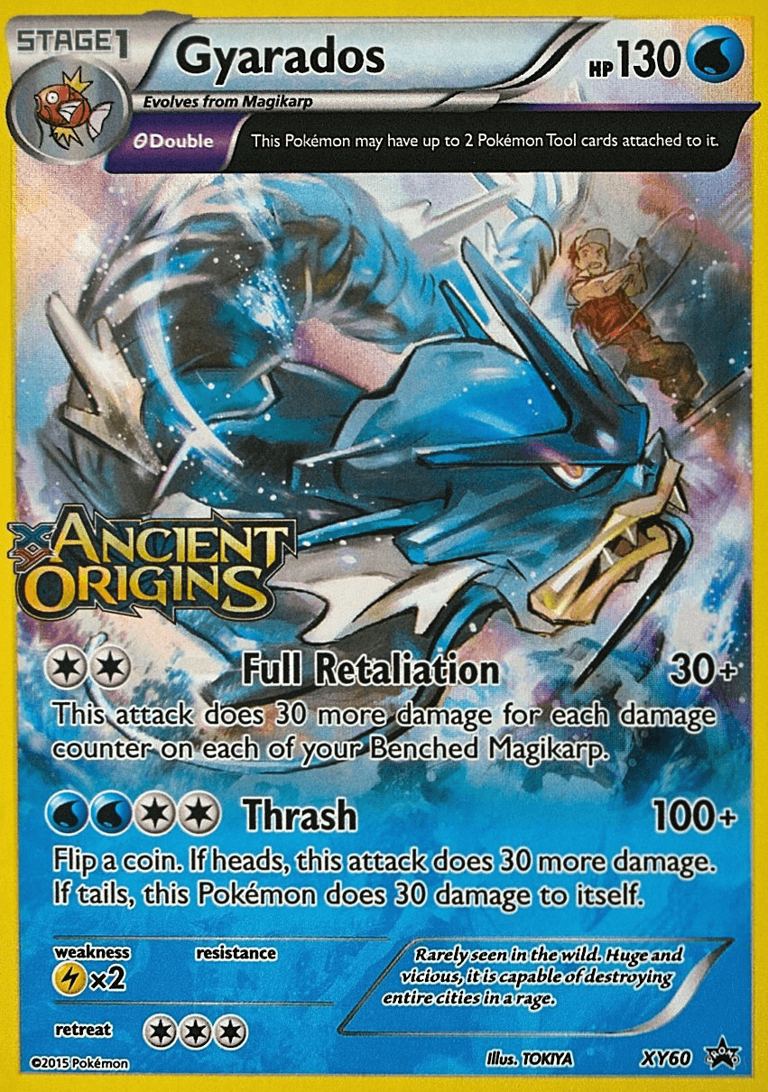 Gyarados — XY Black Star Promos XY60