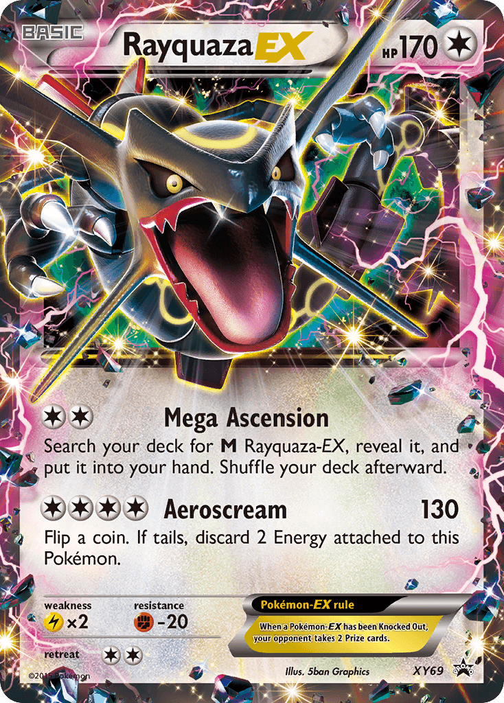 Rayquaza-EX — XY Black Star Promos XY69