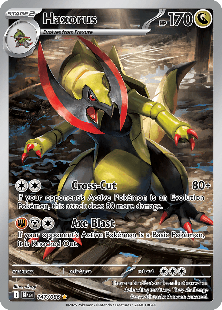Haxorus — Black Bolt 147